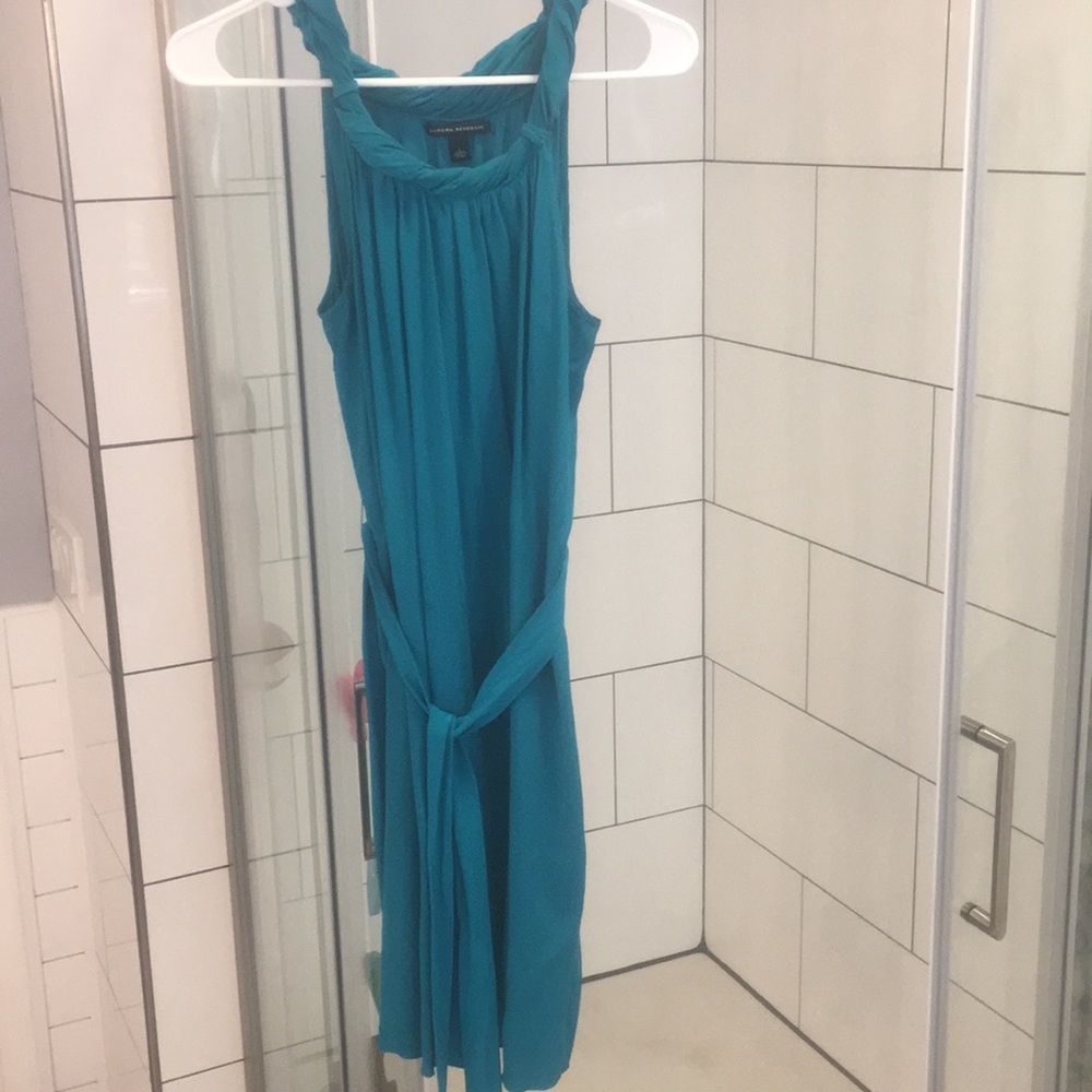 Teal Banana Republic dress size large